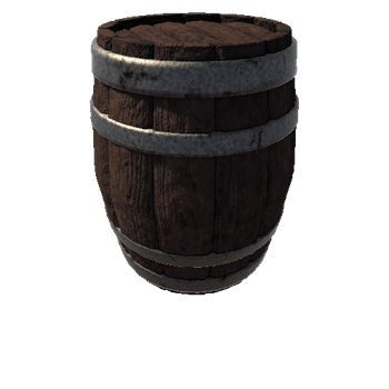 Barrel Dry Highpoly